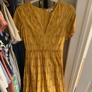 Madewell eyelet dress